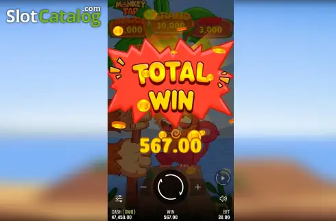 Οθόνη3. Monkey Tap Κουλοχέρης 