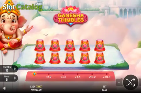 Οθόνη2. Ganesha Thimbles Κουλοχέρης 