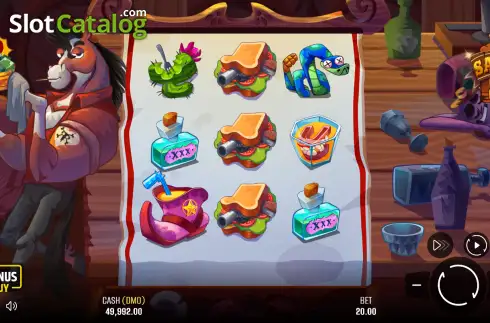 Οθόνη2. Saloon Lucky Horse Κουλοχέρης