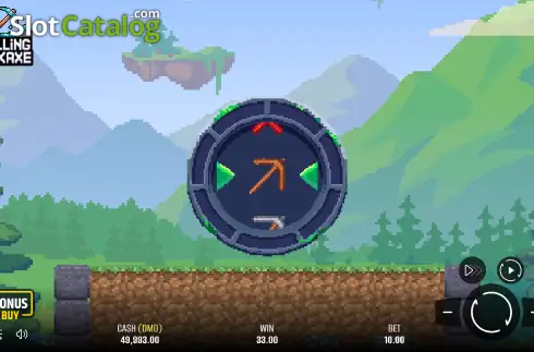 Οθόνη2. Falling Pickaxe Κουλοχέρης 