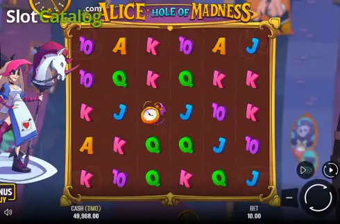 Οθόνη2. Alice: Hole of Madness Κουλοχέρης