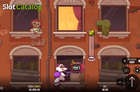 Οθόνη2. Raccoon Heist Κουλοχέρης 