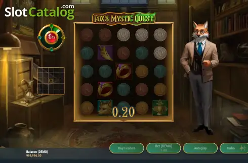 Οθόνη3. Fox's Mystic Quest Κουλοχέρης