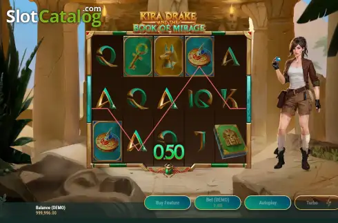 Οθόνη3. Kira Drake and the Book of Mirage Κουλοχέρης
