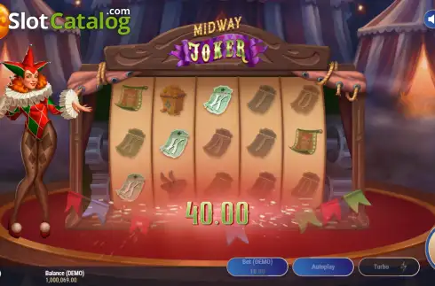 Οθόνη3. Midway Joker Κουλοχέρης 