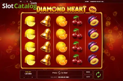 Οθόνη2. Diamond Heart 100 Κουλοχέρης