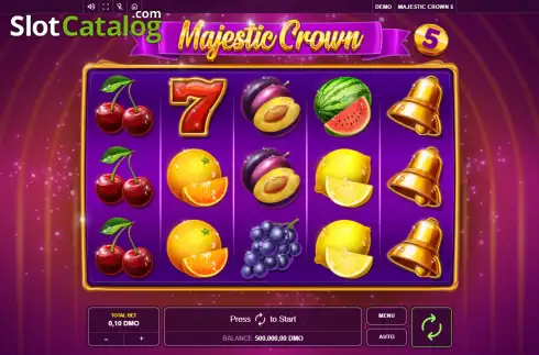 Οθόνη2. Majestic Crown 5 Κουλοχέρης