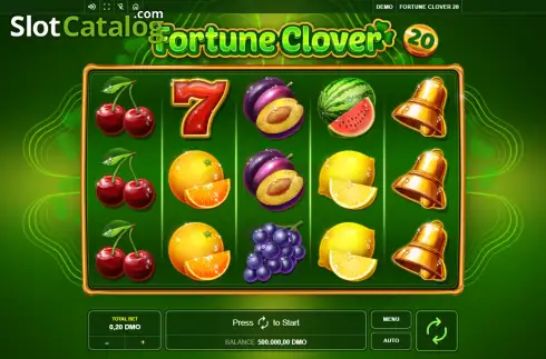 Οθόνη2. Fortune Clover 20 Κουλοχέρης 