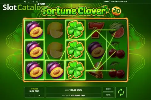 Οθόνη3. Fortune Clover 20 Κουλοχέρης 