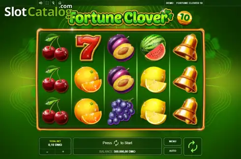 Οθόνη2. Fortune Clover 10 Κουλοχέρης