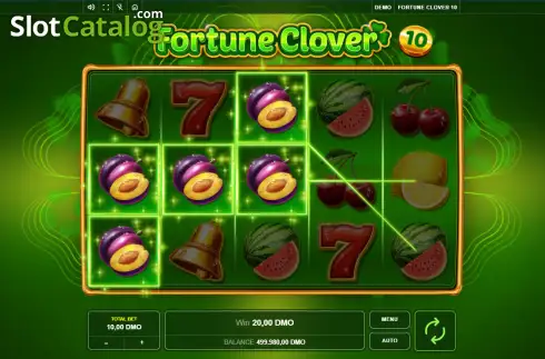 Οθόνη3. Fortune Clover 10 Κουλοχέρης