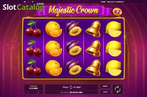 Οθόνη2. Majestic Crown x2 Κουλοχέρης