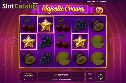Οθόνη3. Majestic Crown x2 Κουλοχέρης