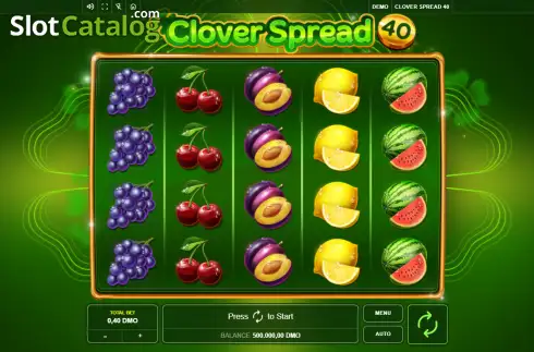 Οθόνη2. Clover Spread 40 Κουλοχέρης