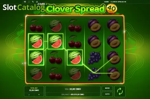 Οθόνη3. Clover Spread 40 Κουλοχέρης