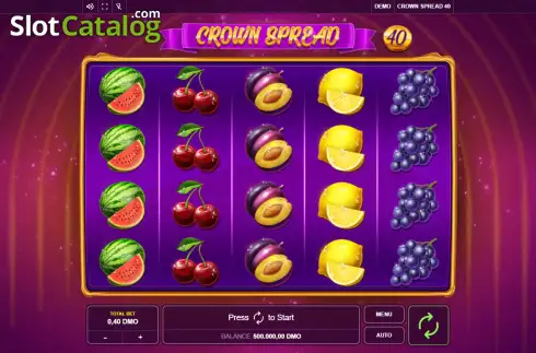 Οθόνη2. Crown Spread 40 Κουλοχέρης