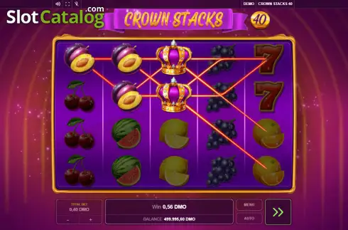 Οθόνη3. Crown Stacks 40 Κουλοχέρης