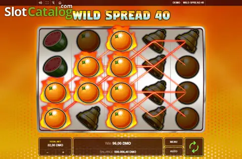 Οθόνη3. Wild Spread 40 Κουλοχέρης
