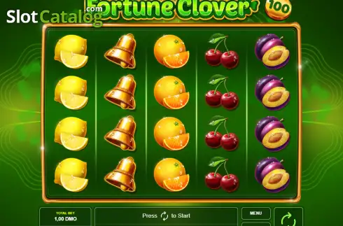 Οθόνη2. Fortune Clover 100 Κουλοχέρης 