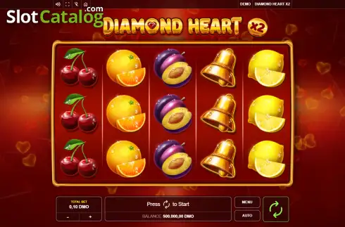 Οθόνη2. Diamond Heart x2 Κουλοχέρης