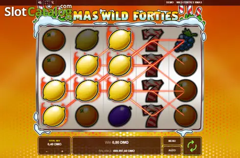 Οθόνη3. Wild Forties Xmas Κουλοχέρης