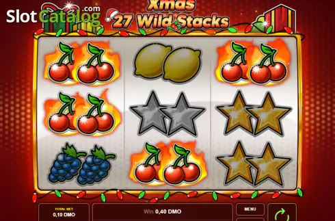 Οθόνη3. 27 Wild Stacks Xmas Κουλοχέρης