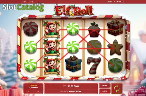 Οθόνη3. Elf & Roll Κουλοχέρης