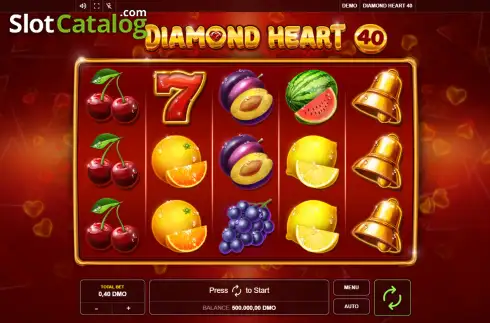 Οθόνη2. Diamond Heart 40 Κουλοχέρης