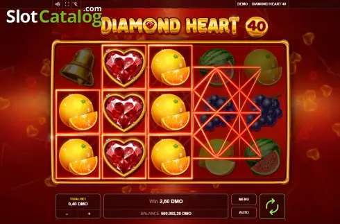 Οθόνη3. Diamond Heart 40 Κουλοχέρης