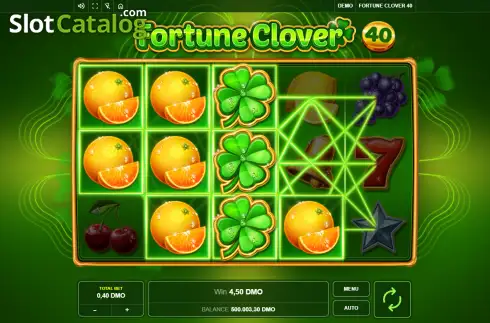 Οθόνη3. Fortune Clover 40 Κουλοχέρης
