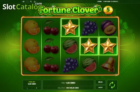 Οθόνη3. Fortune Clover 5 Κουλοχέρης