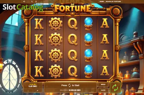 Οθόνη2. Gears of Fortune (Playnet) Κουλοχέρης
