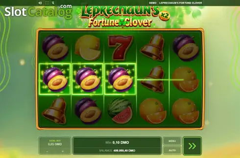 Οθόνη3. Leprechaun's Fortune Clover Κουλοχέρης
