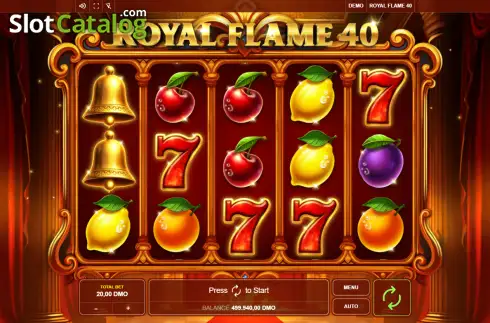Οθόνη2. Royal Flame 40 Κουλοχέρης