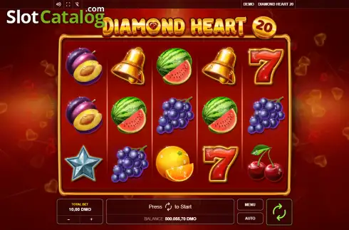 Οθόνη2. Diamond Heart 20 Κουλοχέρης