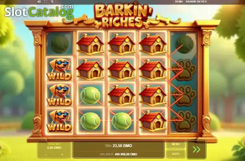 Οθόνη3. Barkin' Riches Κουλοχέρης