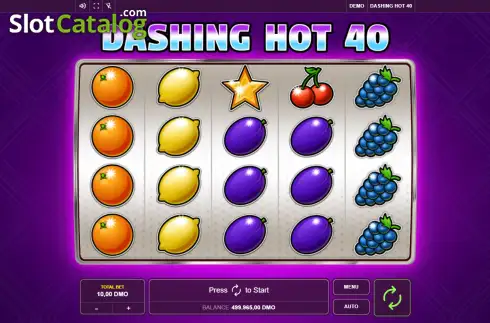 Οθόνη2. Dashing Hot 40 Κουλοχέρης
