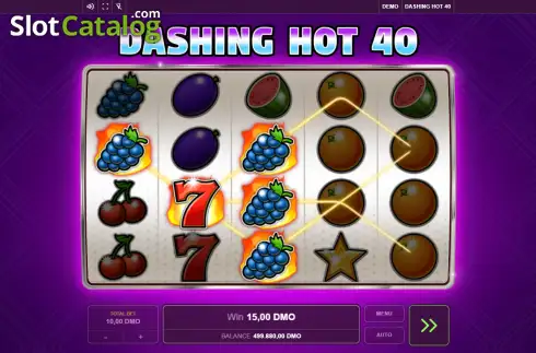 Οθόνη3. Dashing Hot 40 Κουλοχέρης