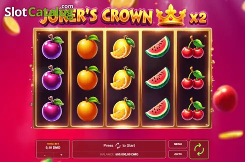 Οθόνη2. Joker's Crown x2 Κουλοχέρης
