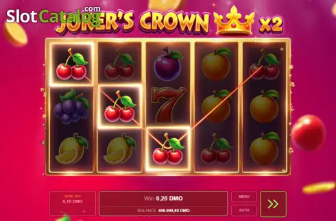 Οθόνη3. Joker's Crown x2 Κουλοχέρης