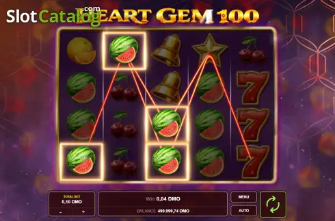 Οθόνη3. Heart Gem 100 Κουλοχέρης