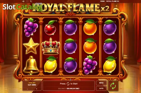 Οθόνη2. Royal Flame x2 Κουλοχέρης