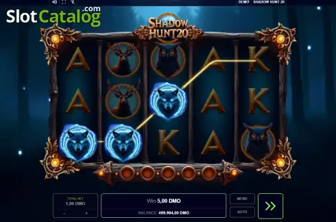 Οθόνη3. Shadow Hunt 20 Κουλοχέρης