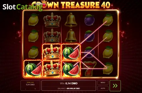Οθόνη3. Crown Treasure 40 Κουλοχέρης