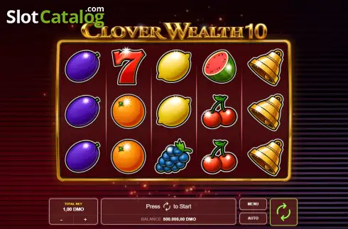 Οθόνη2. Clover Wealth 10 Κουλοχέρης 