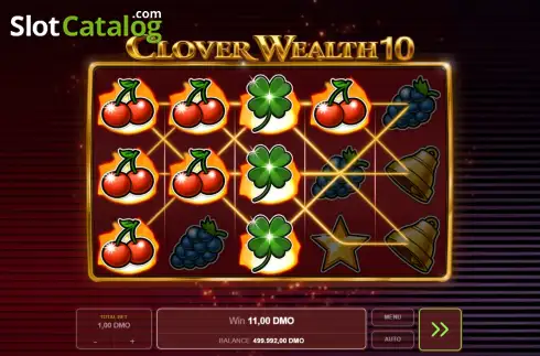 Οθόνη3. Clover Wealth 10 Κουλοχέρης 