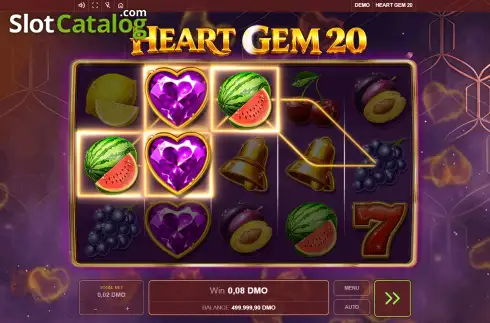 Οθόνη3. Heart Gem 20 Κουλοχέρης