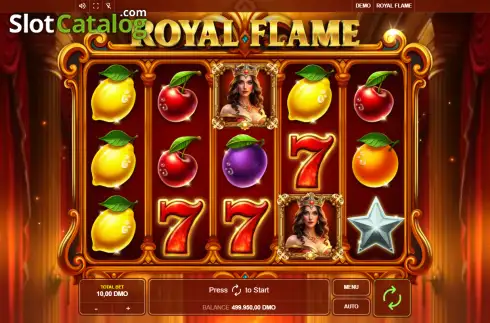 Οθόνη2. Royal Flame Κουλοχέρης