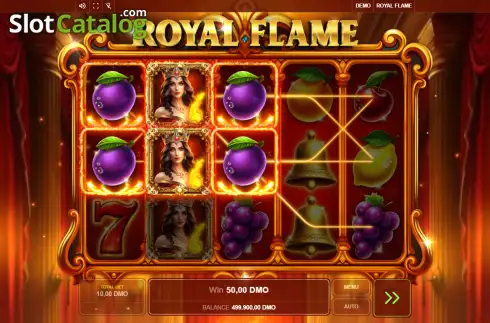 Οθόνη3. Royal Flame Κουλοχέρης