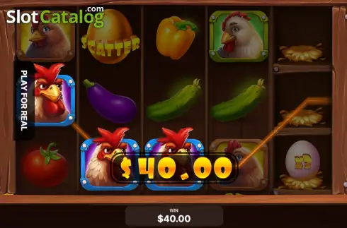 Οθόνη3. Chicken Farm (Playnetic) Κουλοχέρης